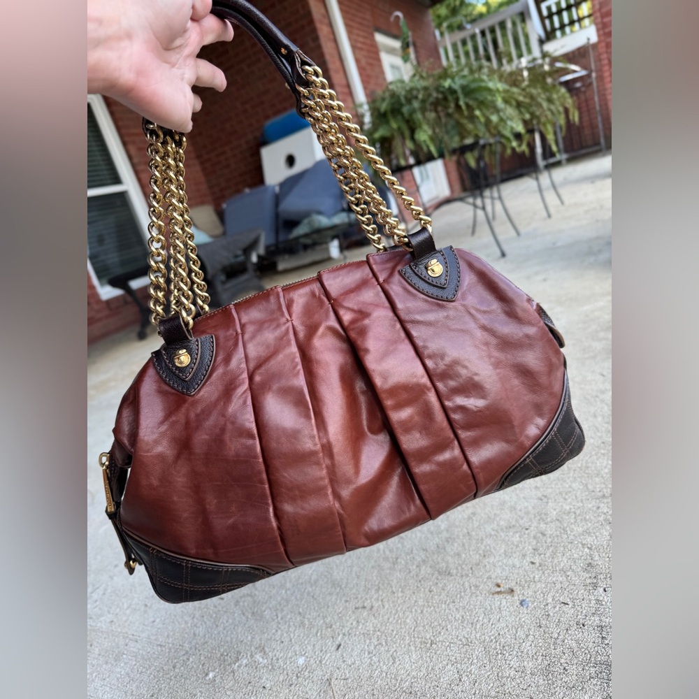Vintage Y2K Marc Jacobs Gordon Calf Leather Shoulder Bag